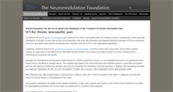 Desktop Screenshot of neuromodfound.org